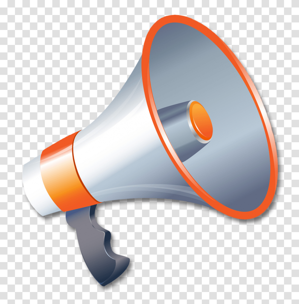 Megaphone, Blow Dryer, Appliance, Hair Drier, Lighting Transparent Png