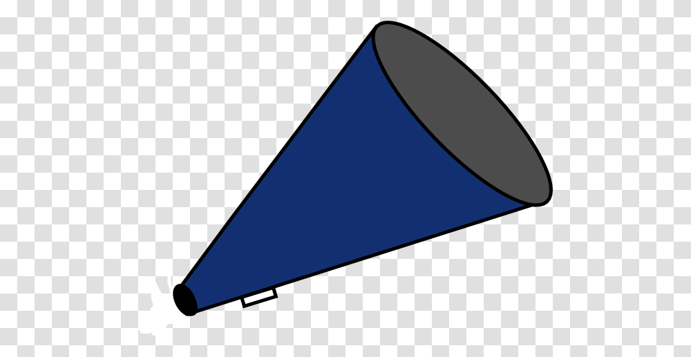 Megaphone Blue Clip Art, Triangle, Cone Transparent Png