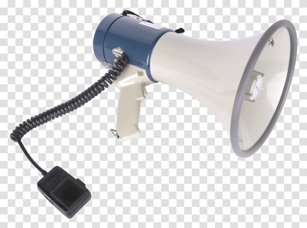 Megaphone Bullhorn Loudspeaker, Blow Dryer, Appliance, Hair Drier, Hammer Transparent Png