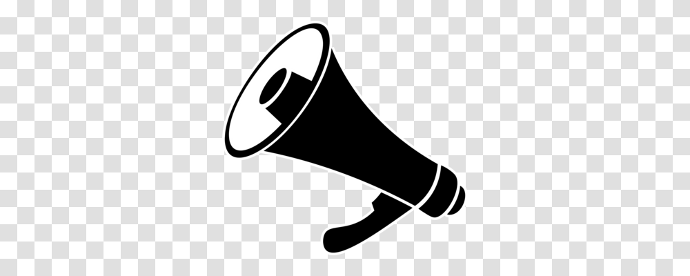 Megaphone Computer Icons Loudspeaker Cheerleading Horn Free, Drum, Percussion, Musical Instrument, Tin Transparent Png