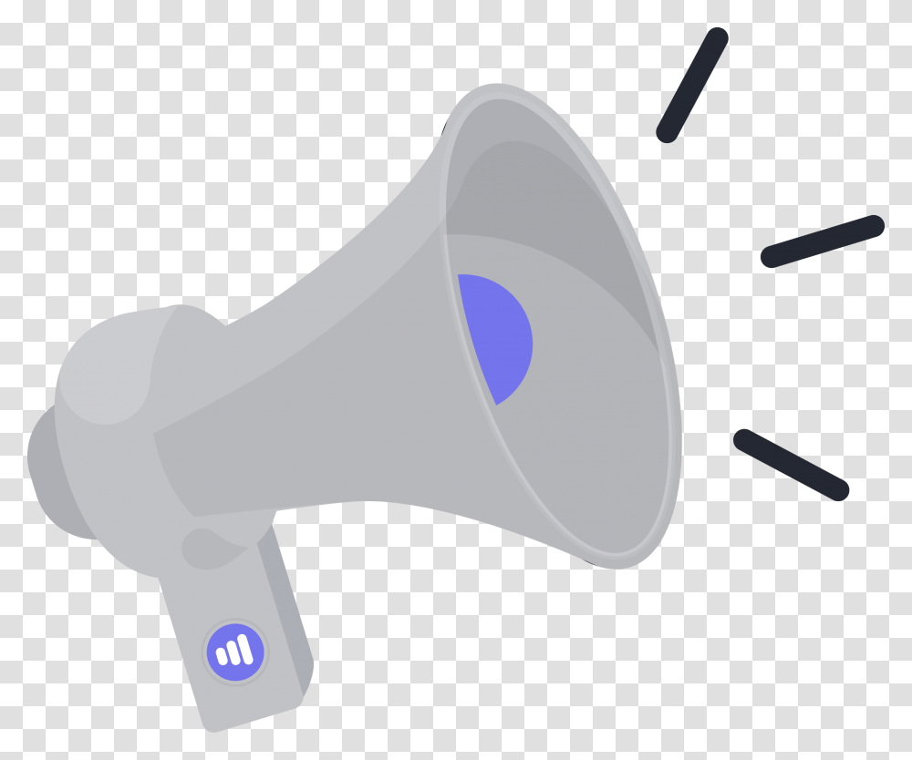 Megaphone, Electronics, Speaker, Audio Speaker, Tape Transparent Png