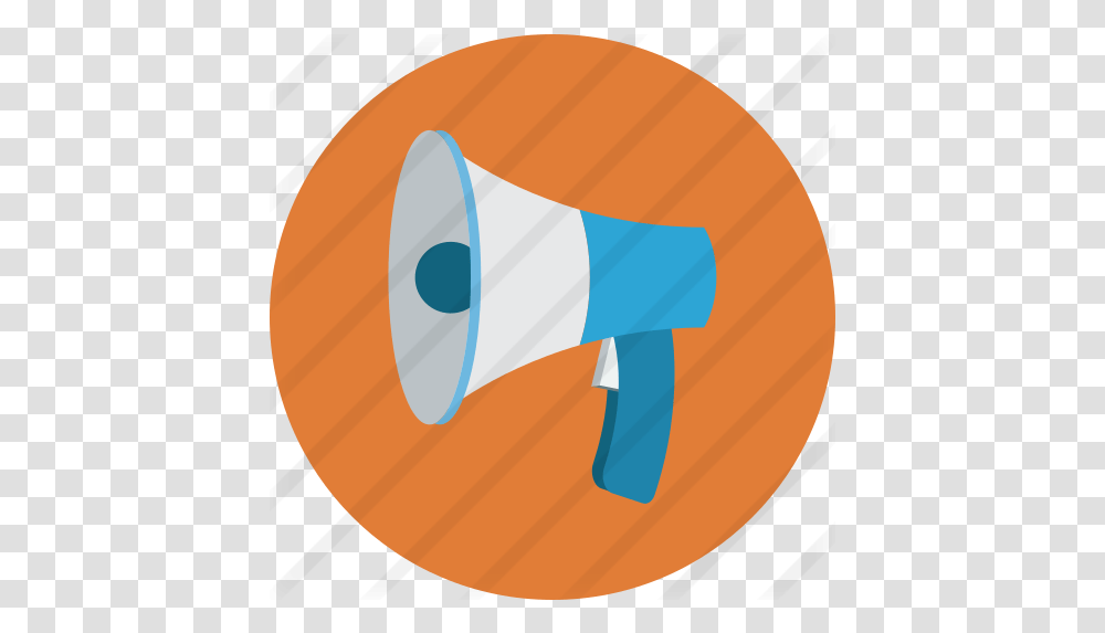 Megaphone Free Marketing Icons Circle, Tape, Cone, Light, Blow Dryer Transparent Png