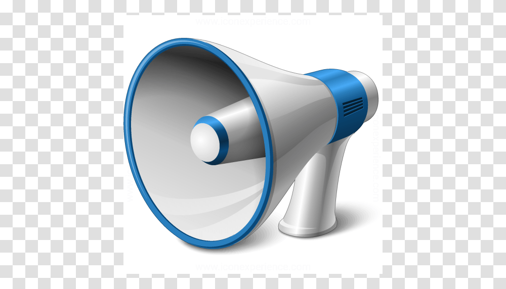 Megaphone Icon, Blow Dryer, Appliance, Hair Drier, Speaker Transparent Png