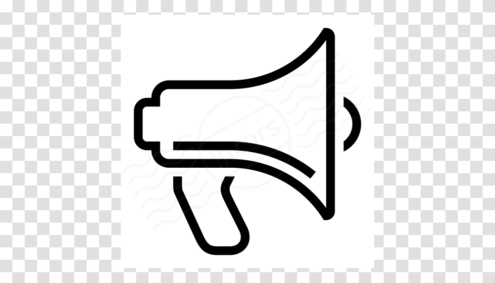 Megaphone Icon, Label, Axe, Tool Transparent Png