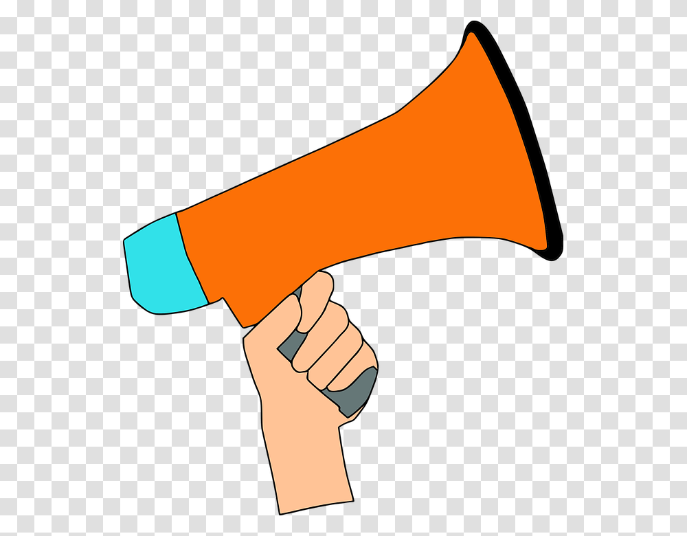 Megaphone, Tool, Axe, Horn, Brass Section Transparent Png