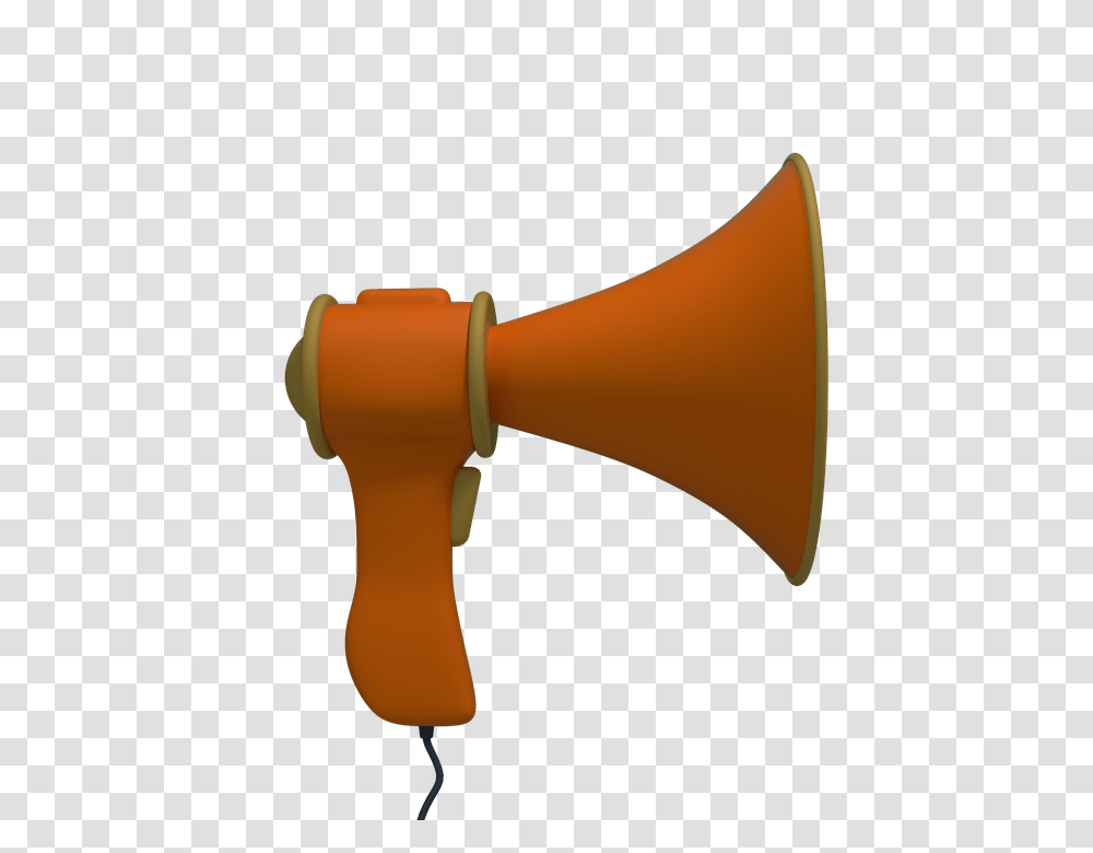 Megaphone, Tool, Axe, Horn, Brass Section Transparent Png