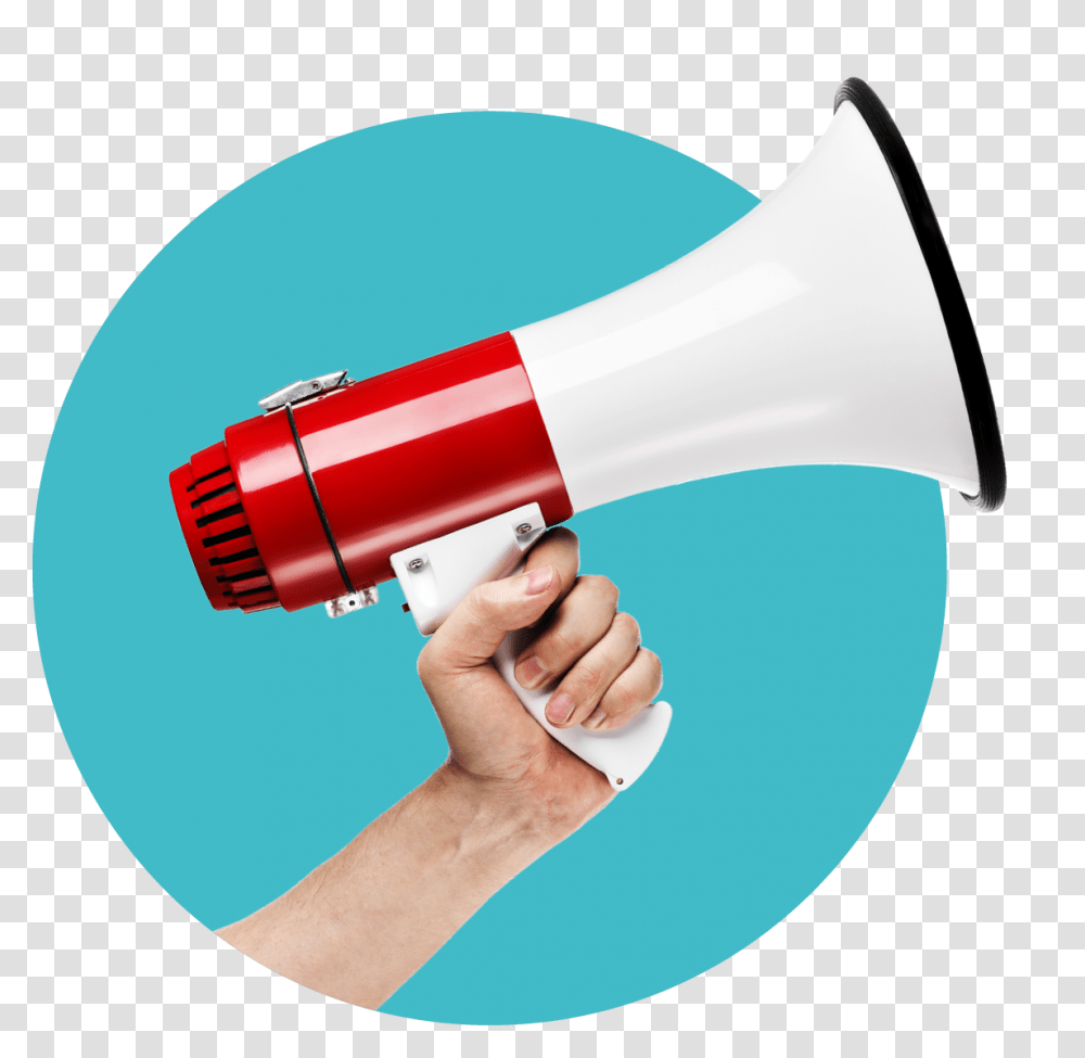 Megaphone, Tool, Blow Dryer, Appliance, Hair Drier Transparent Png