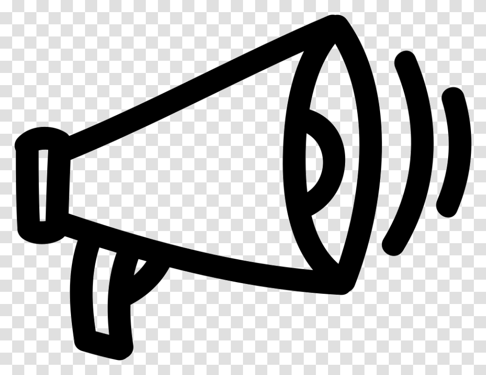 Megaphone, Tool, Label, Triangle Transparent Png