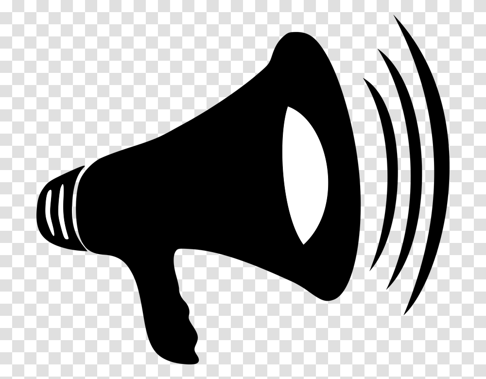 Megaphone, Tool, Moon, Outer Space, Night Transparent Png