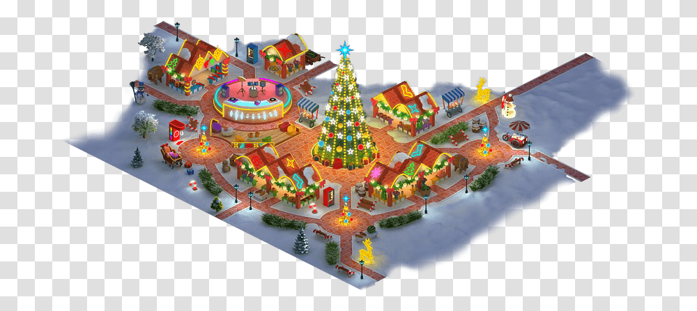 Megapolis Wiki Snowville, Tree, Plant, Ornament, Christmas Tree Transparent Png