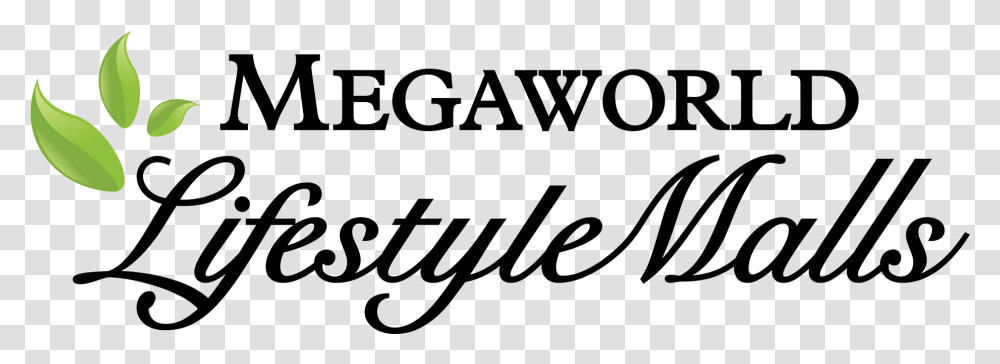 Megaworld Lifestyle Malls Logo, Letter, Alphabet, Handwriting Transparent Png