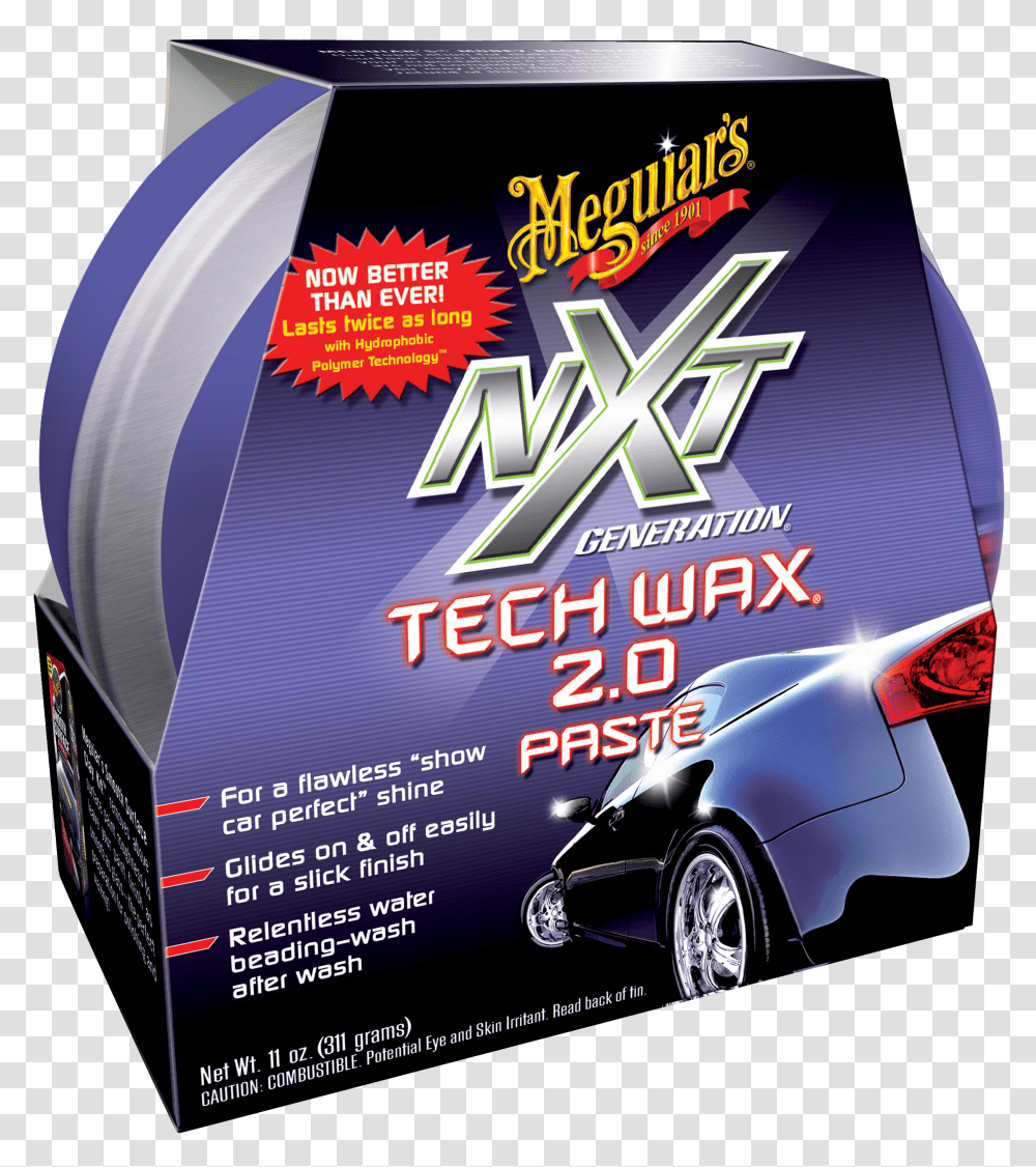 Meguiar S Nxt Generation Tech Wax Paste Meguiars Tech Wax 2.0 Paste Transparent Png