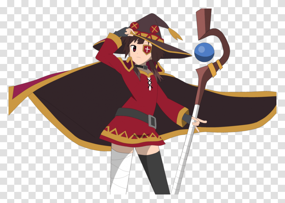 Megumin Download, Person, Human, Pirate, Costume Transparent Png