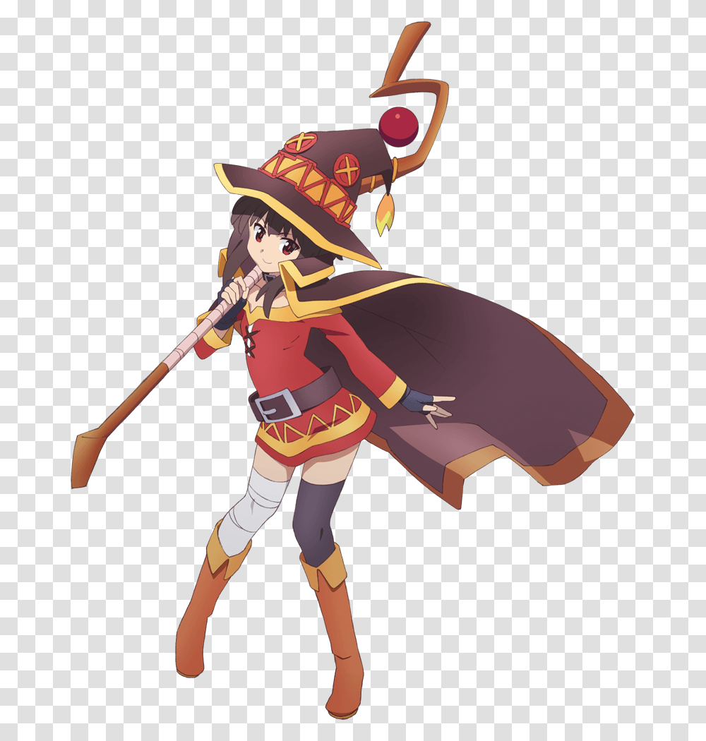 Megumin Megumin, Person, People, Costume Transparent Png