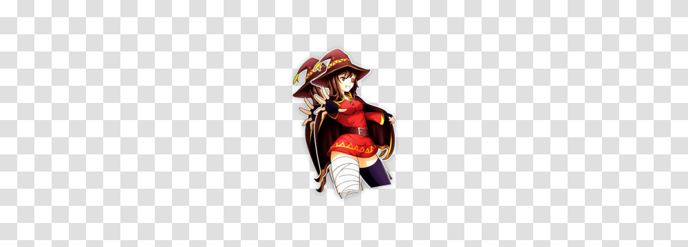 Megumin, Person, Human, Performer, Pirate Transparent Png