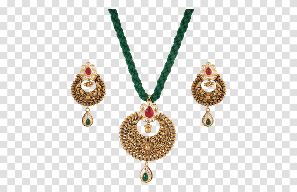 Mehandi Designed Gold Pendent Necklace, Jewelry, Accessories, Accessory, Earring Transparent Png