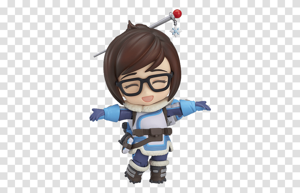 Mei Overwatch Emotes Overwatch Mei Nendoroid, Toy, Astronaut, Face Transparent Png