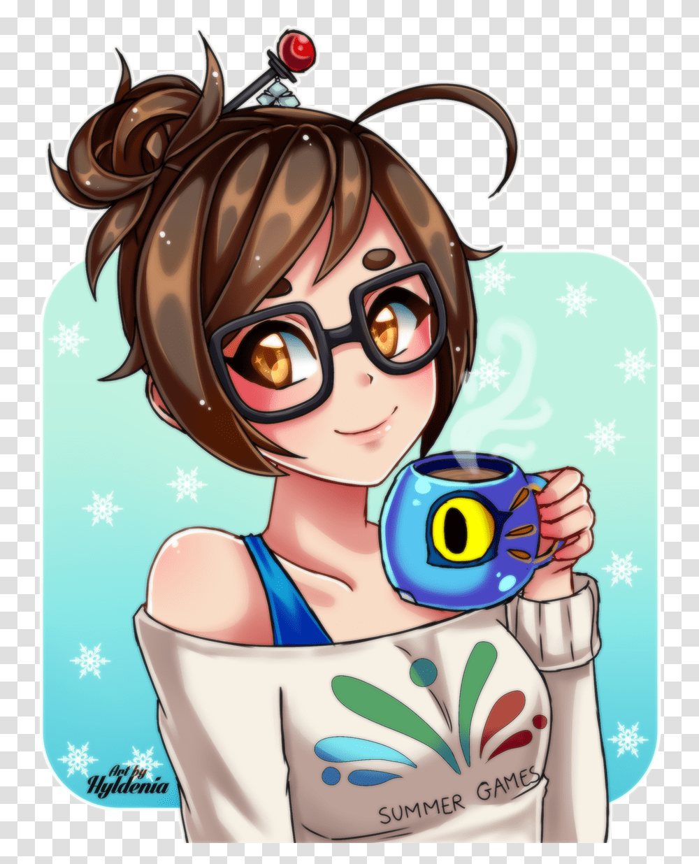 Mei Overwatch, Person, Human, Drawing Transparent Png