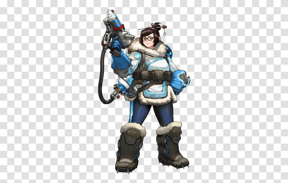 Mei Overwatch, Toy, Person, Human, Costume Transparent Png