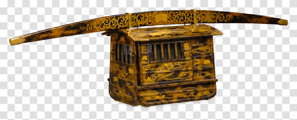 Meiji Norimono Cricket Holder Japanese Lacquer Cricket Cage, Furniture, Treasure, Cabinet, Gun Transparent Png