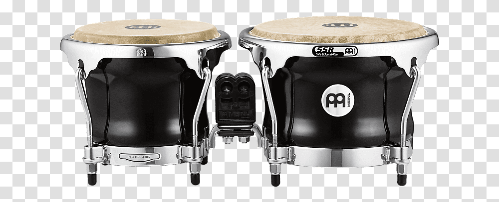Meinl Percussion Ffb400bk Free Ride Series Fiberglass Electric Bongos, Drum, Musical Instrument, Mixer, Appliance Transparent Png