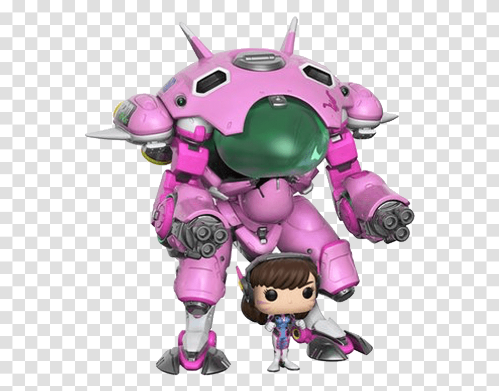 Meka With D Funko Pop Dva Overwatch, Toy, Robot, Costume Transparent Png