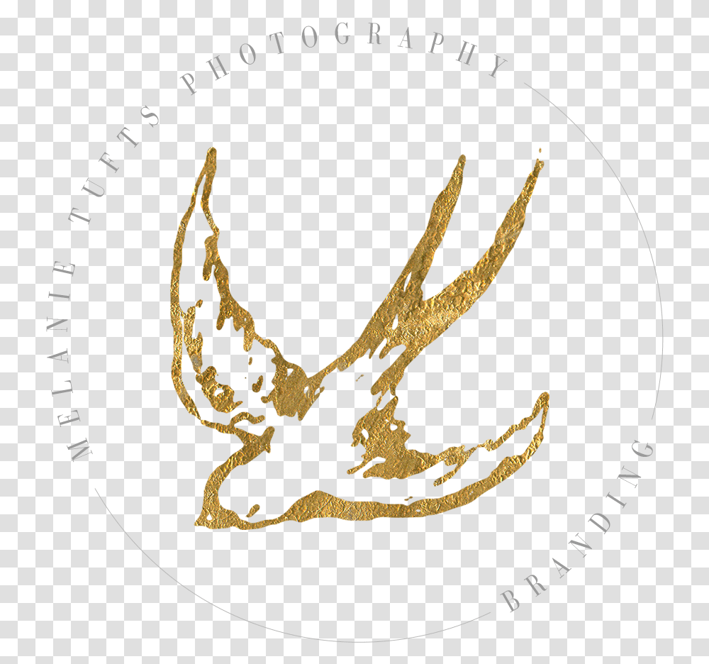 Mel Tufts Photography Logo Stamp Emblem, Antler, Snake, Reptile, Animal Transparent Png