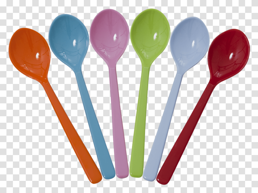 Melamine Spoons Short Bright Mix By Rice Dk Disposable Plastic Spoon, Cutlery, Wooden Spoon Transparent Png