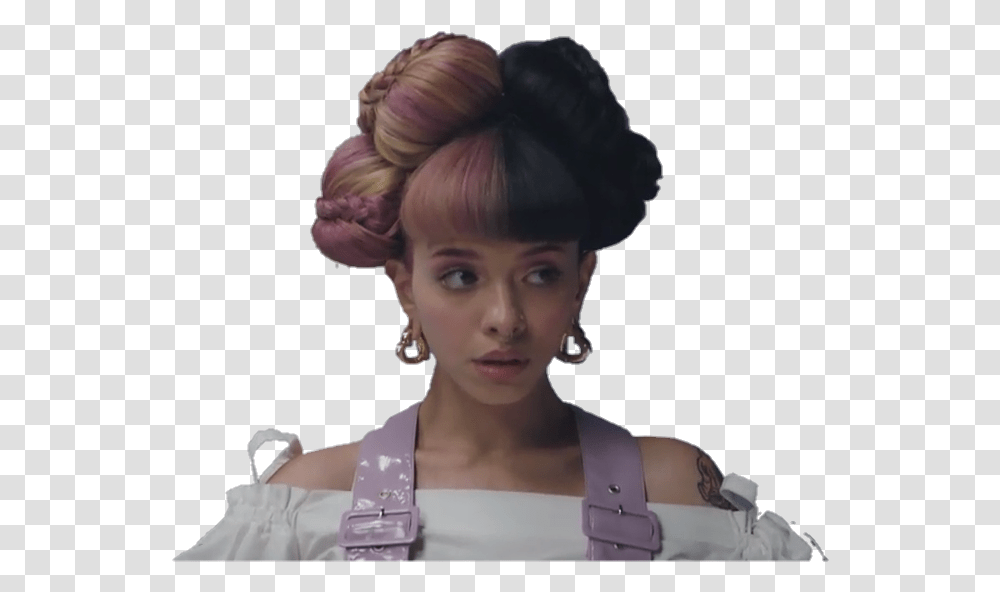 Melanie Martinez And Mad Hatter Image Melanie Martinez Mad Hetter, Face, Person, Human, Hair Transparent Png
