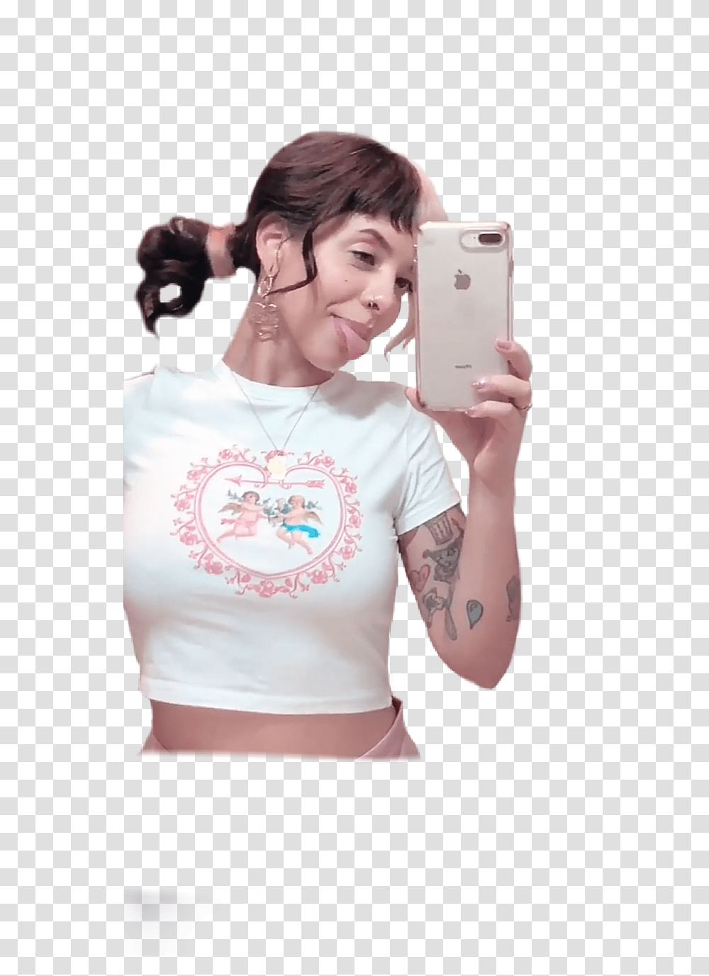 Melanie Martinez High School Sweethearts, Face, Person, Mobile Phone Transparent Png