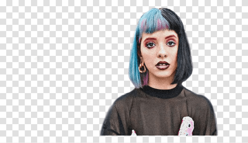 Melanie Martinez Melanie Martinez And Oliver Tree, Person, Sweets, Crowd, Face Transparent Png