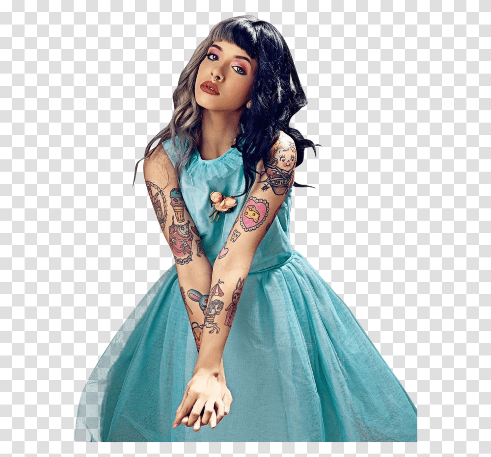 Melanie Martinez, Skin, Person, Human, Tattoo Transparent Png