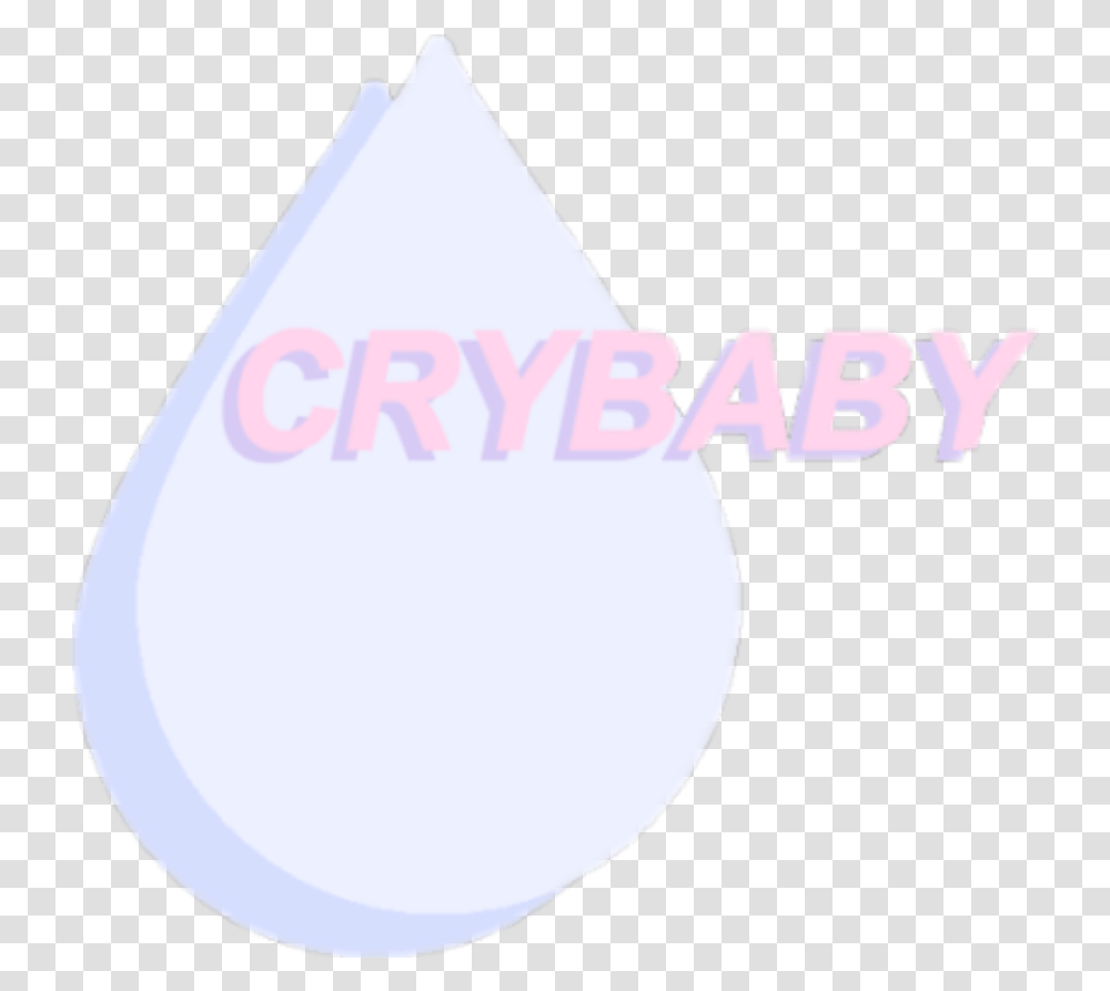 Melaniemartinez Crybaby Pastel Blue Pink Aesthetic Graphic Design, Triangle, Cone, Lighting Transparent Png