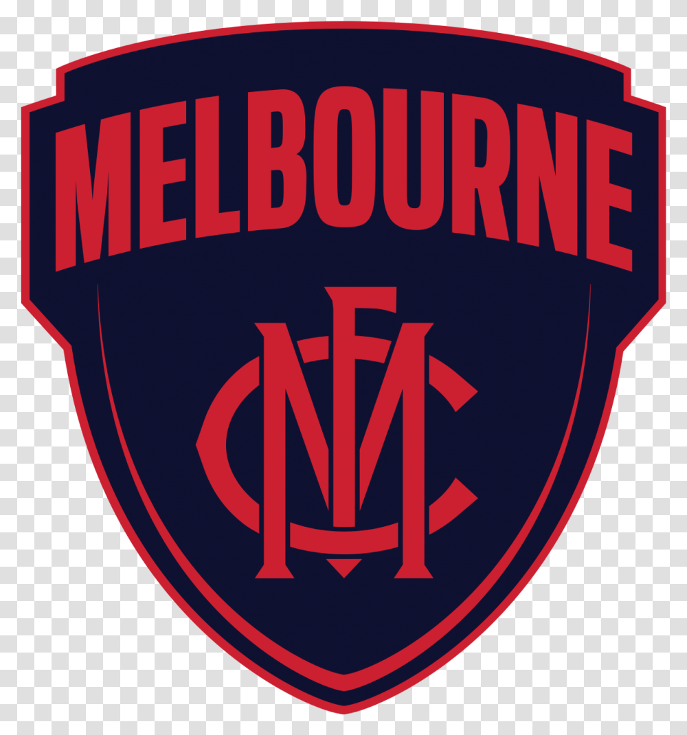 Melbourne Futbol Kulb Melbourne Football Club Logo, Poster, Symbol, Emblem, Grain Transparent Png