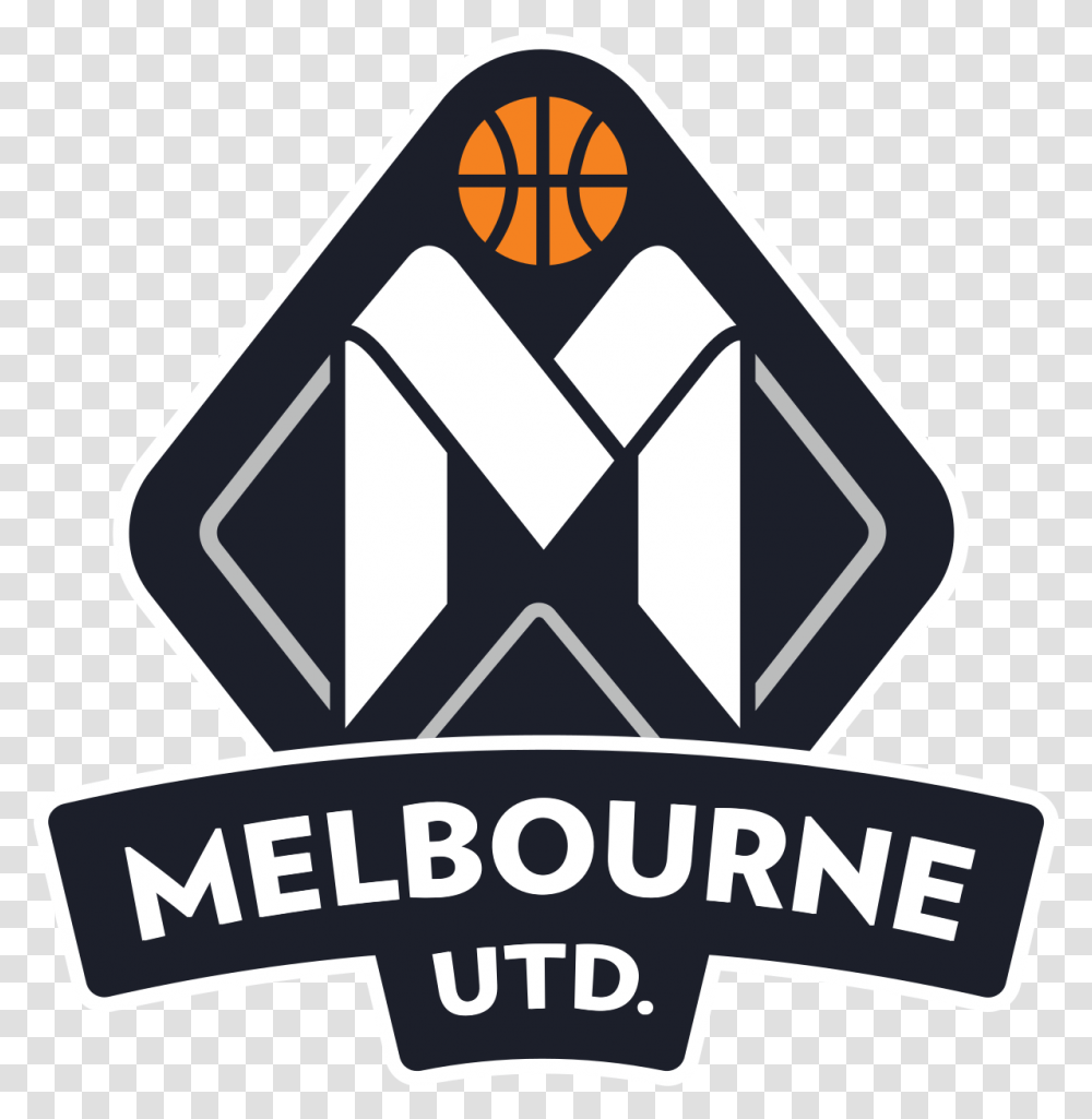 Melbourne United Basketball Club Logo Melbourne United Basketball, Symbol, Trademark, Emblem Transparent Png