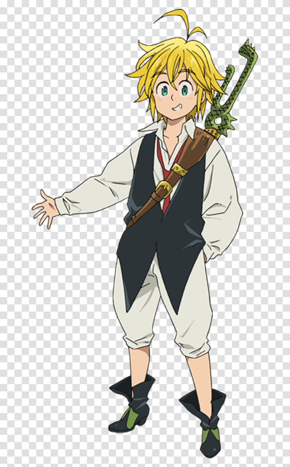 Meliodas Seven Deadly Sins Full Body, Person, Human, Pirate Transparent Png