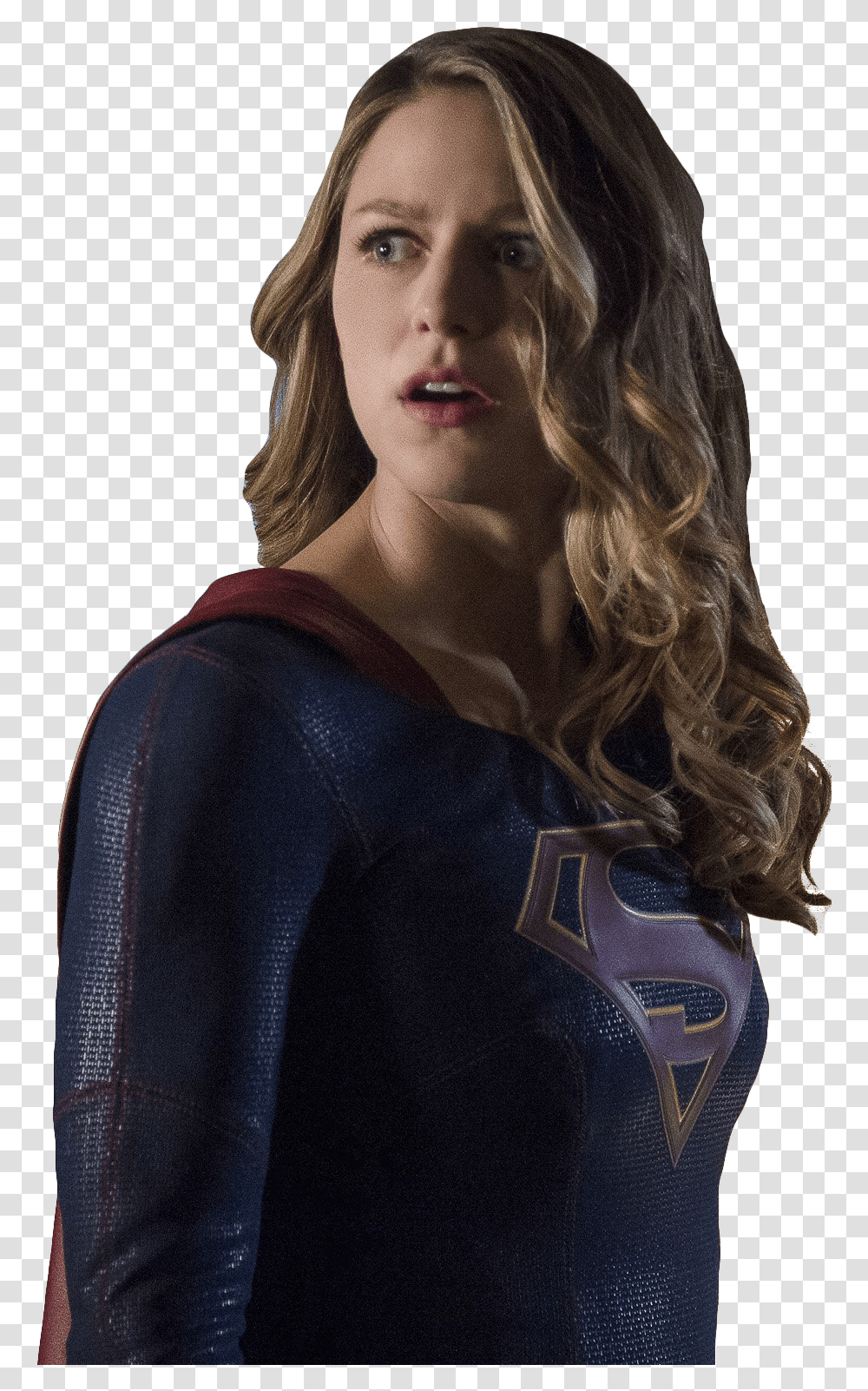 Melissa Benoist And Chris Wood Supergirl, Sleeve, Long Sleeve, Person Transparent Png