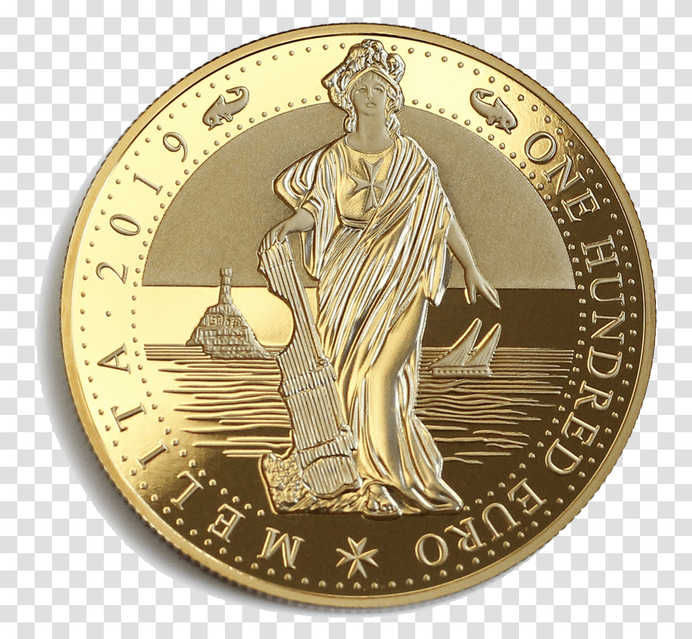 Melita Gold Coin 2019 2017 Gold Coin New Zealand, Person, Human, Money Transparent Png