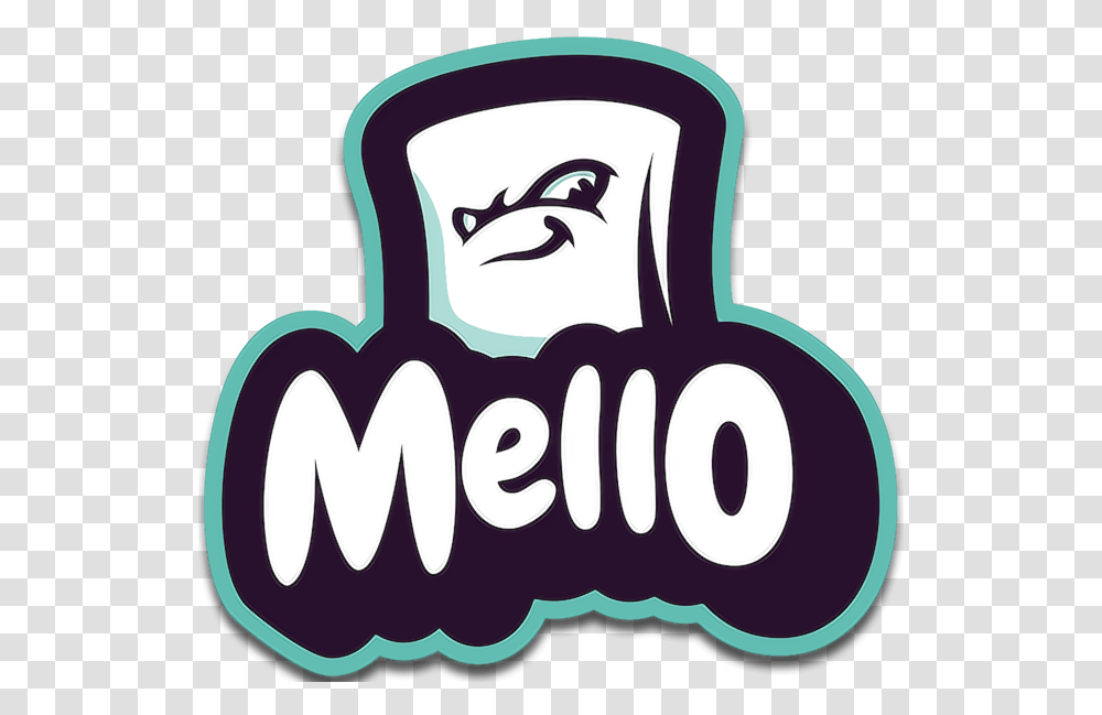 Mello Logo Mello Esport, Label, Text, Symbol, Trademark Transparent Png