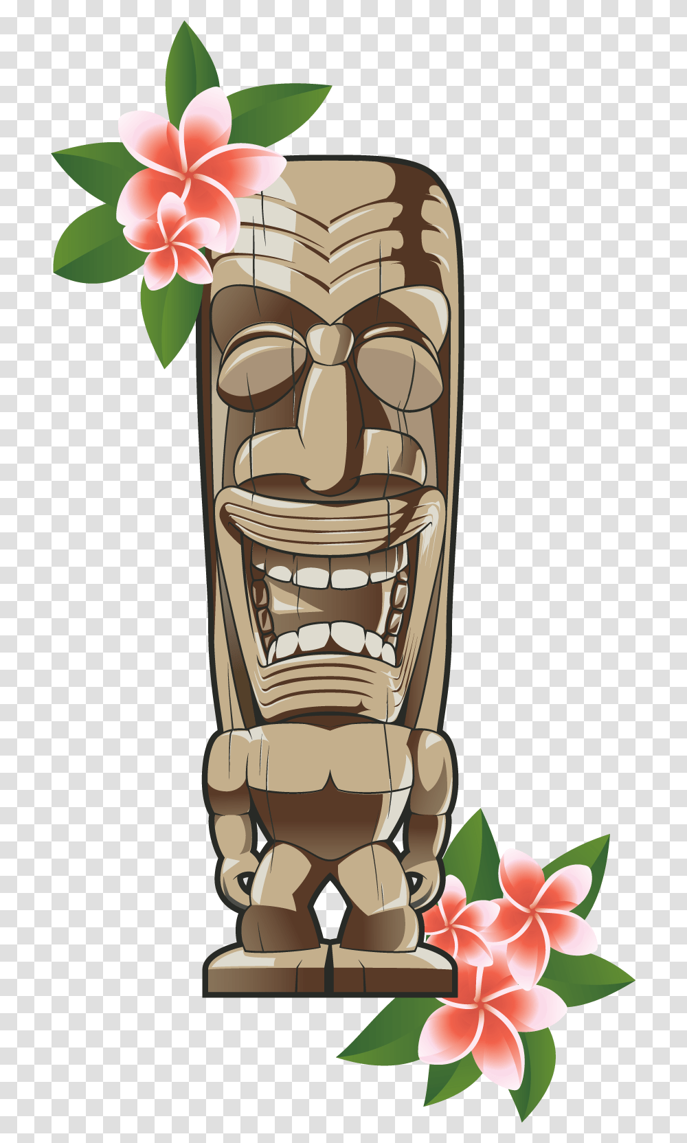Mello Massage Hawaiian Tiki Background, Architecture, Building, Emblem Transparent Png