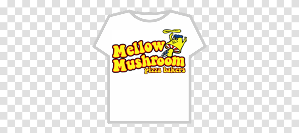 Mellow Mushroomlogo1 Roblox, T-Shirt, Clothing, Text, Label Transparent Png