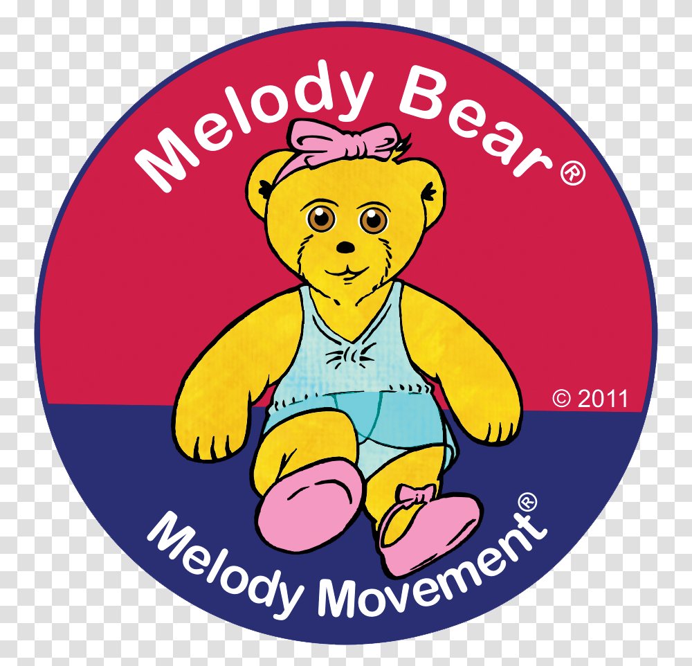 Melody Bear, Label, Sticker, Logo Transparent Png