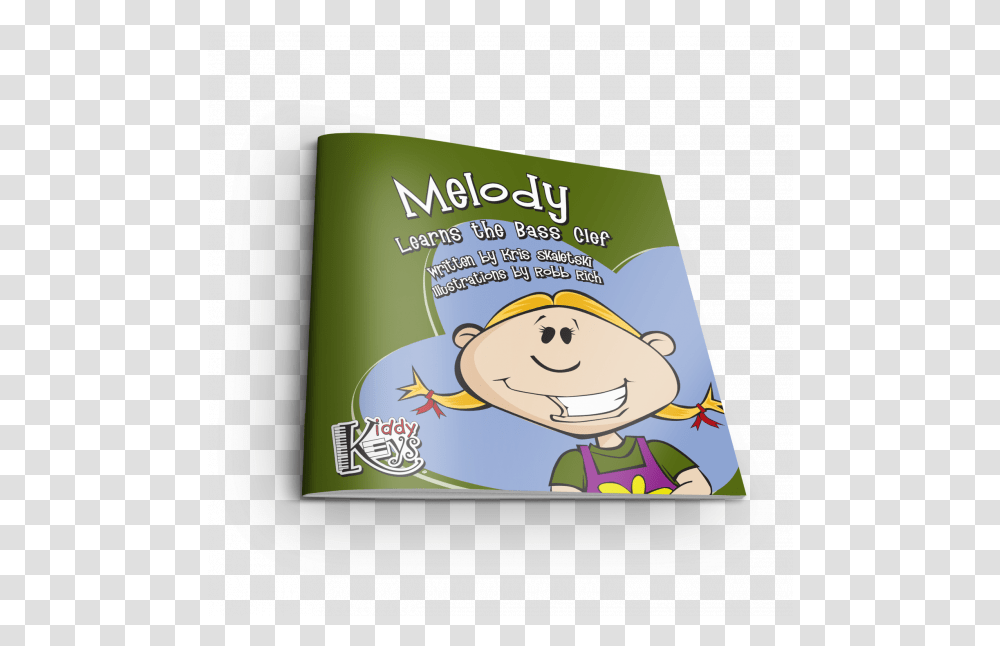Melody Learns The Bass Clef Storybook Cartoon, Label, Text, Advertisement, Poster Transparent Png