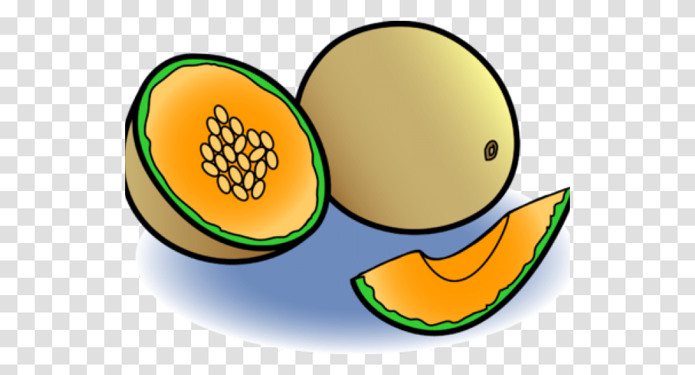 Melon Clipart One, Fruit, Plant, Food Transparent Png