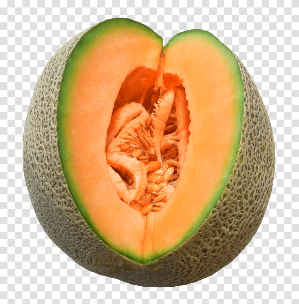 Melon Cut, Fruit, Plant, Food Transparent Png