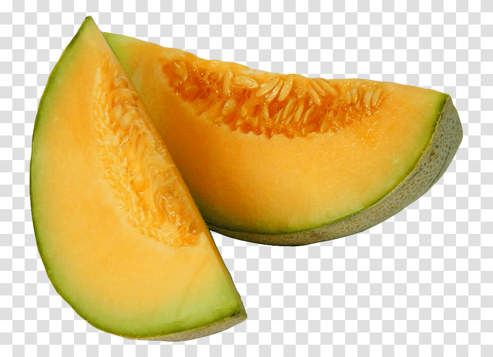 Melon Slices Melon, Fruit, Plant, Food, Orange Transparent Png