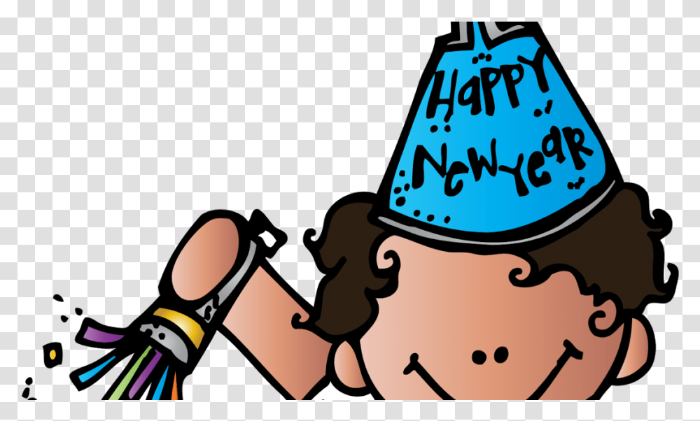 Melonheadz Happy Year Melonheadz New Year Clip Art, Apparel, Party Hat Transparent Png