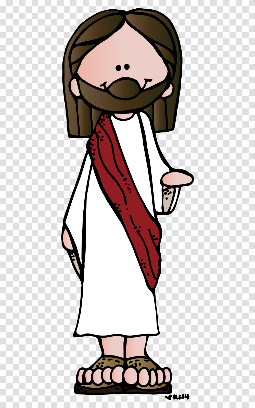 Melonheadz Jesus, Person, Human, Quiver, Long Sleeve Transparent Png