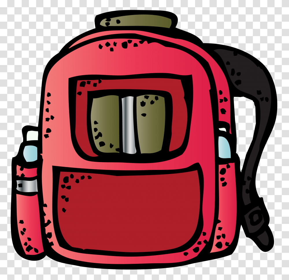 Melonheadz Pencil Cliparts, Backpack, Bag, Gas Pump, Machine Transparent Png