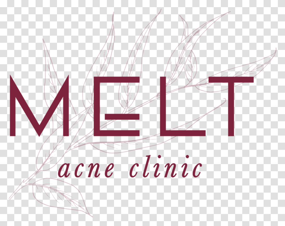 Melt Acne Clinic Logo Willow Line Art, Handwriting, Calligraphy, Label Transparent Png